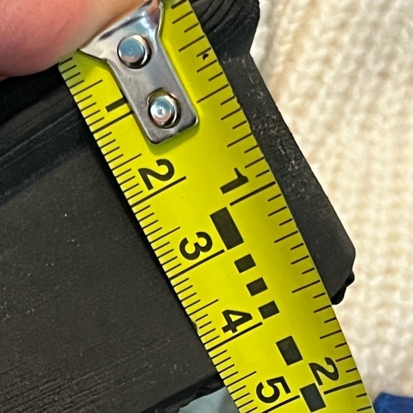 Umberto Raffini Yoli Wedge Sandals Black Suede T Strap Open Toe  EU41/US 10-10.5 - Picture 12 of 12